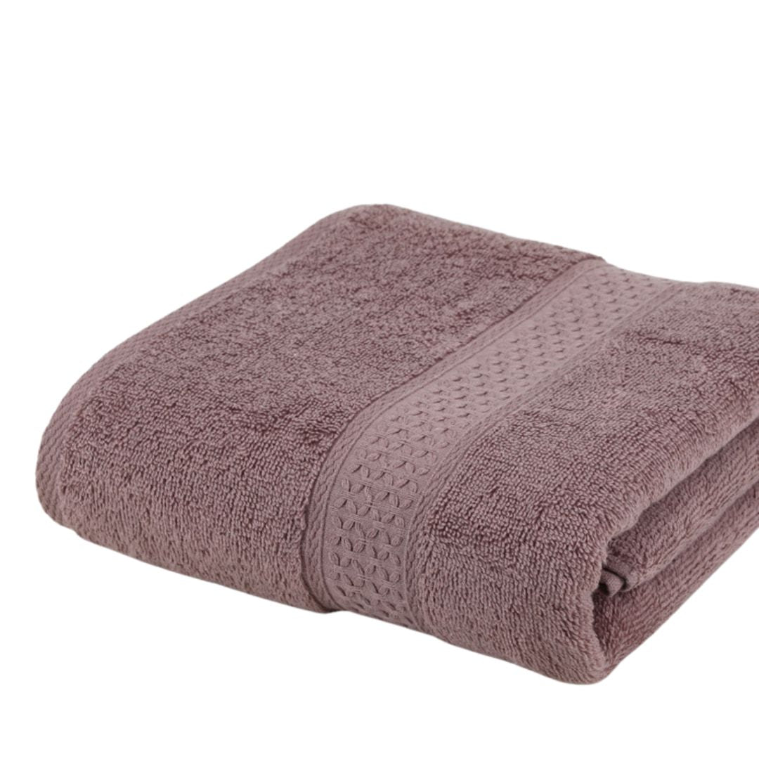 MonoRed Solid Color Pure Cotton Towels (Min. 2 Pieces)