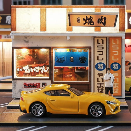 1:64日本のレストランの照明シーン 