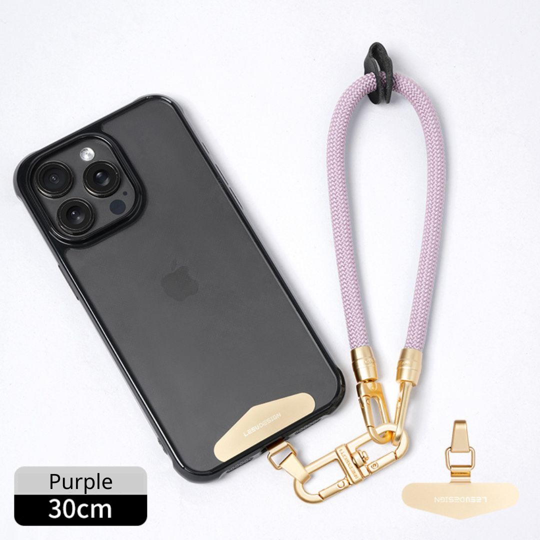 携帯電話用編み込みスリング