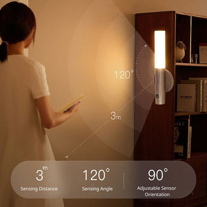 木製モーションセンサー磁気ナイトライト