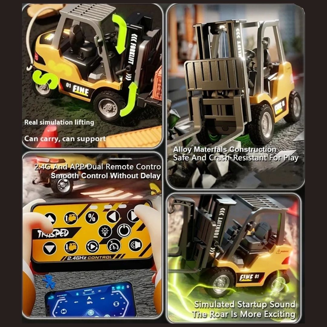 1:64 迷你遥控鏟車