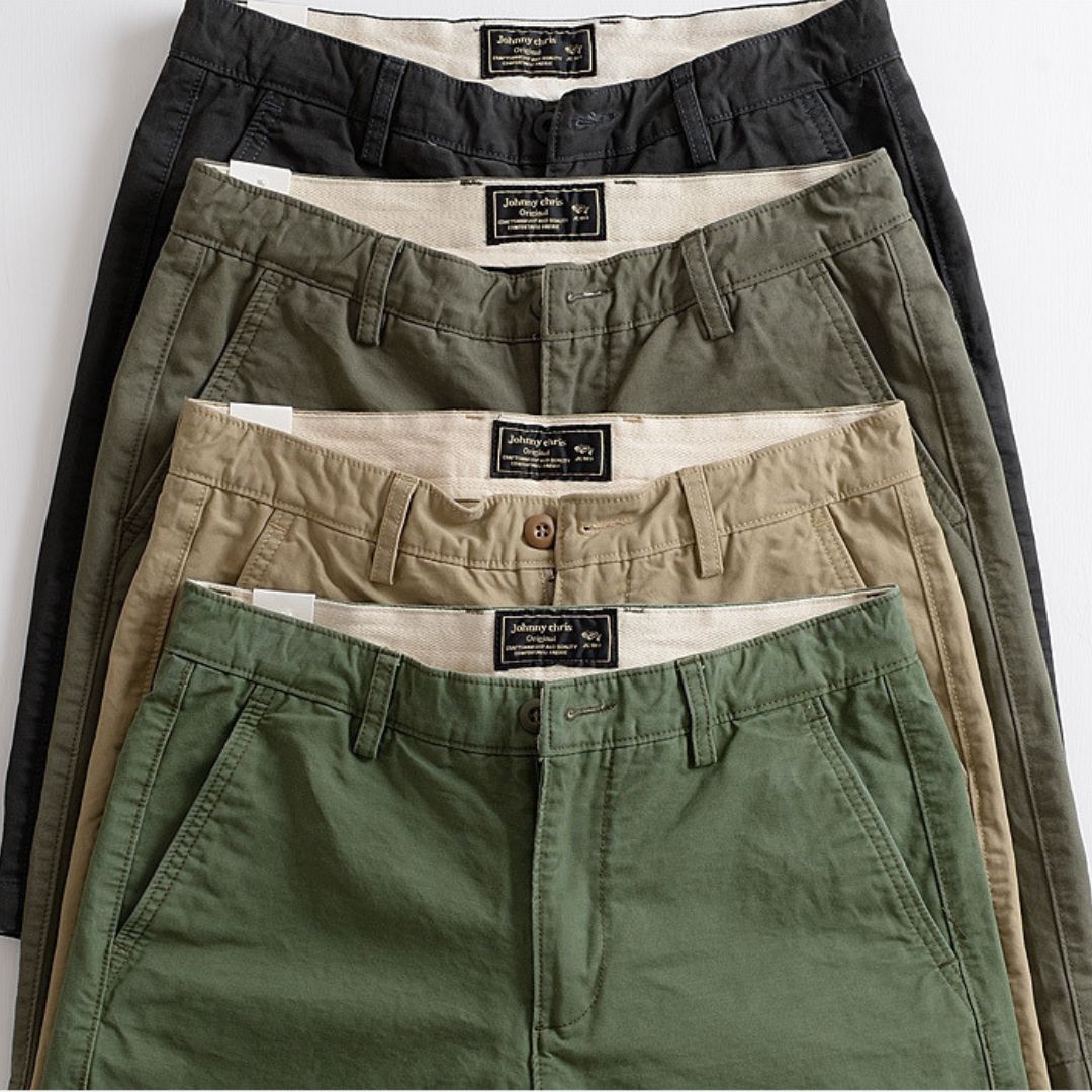 Pure Cotton Loose Straight Shorts