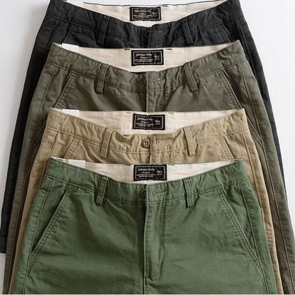 Pure Cotton Loose Straight Shorts