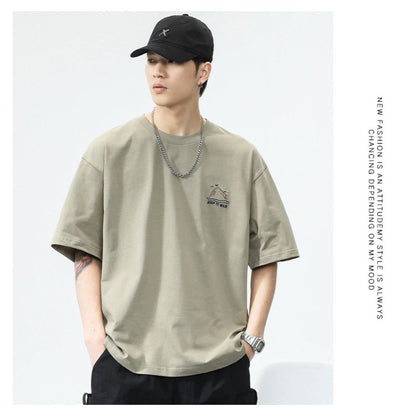 Streetwear Men's Oversized Graphic T-Shirt