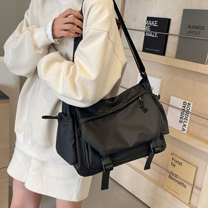 Large-Capacity Minimalist Waterproof Messenger Bag