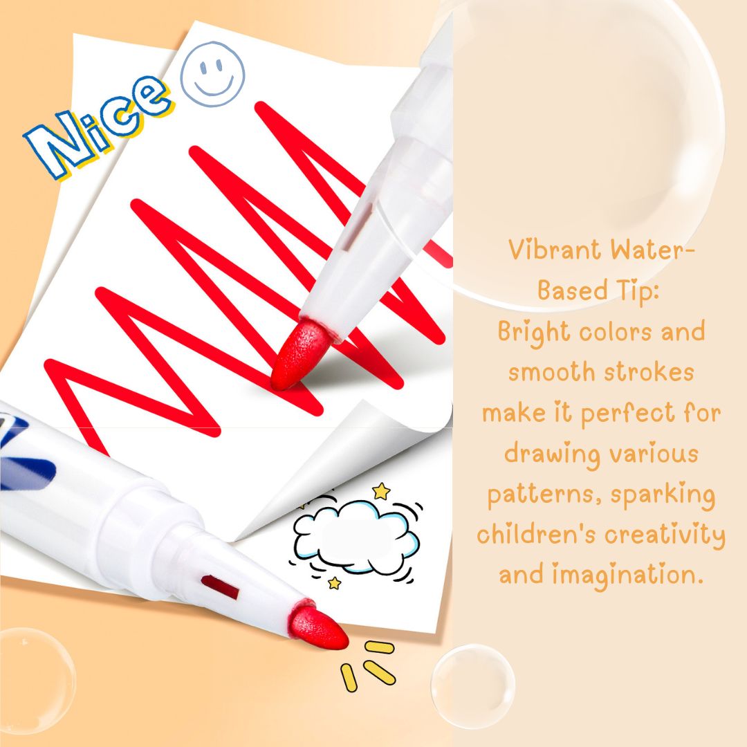 神奇水中漂浮筆(12色)