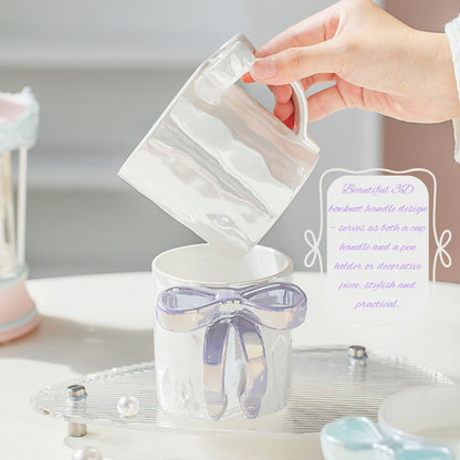 Bowknot Ceramic Cup