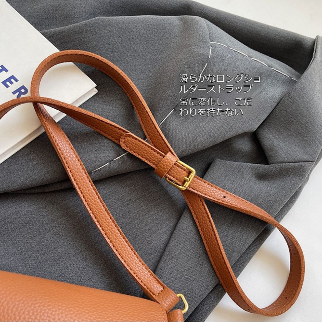 Vintage-Style Magnetic Closure Handbag