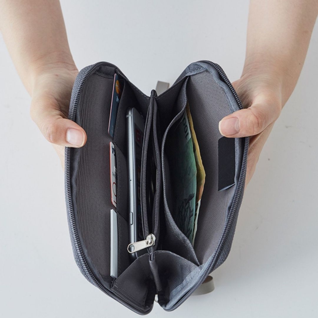 Spacious Passport & Document Organizer