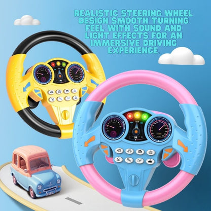 Kids' Car Ride Simulation Steering Wheel