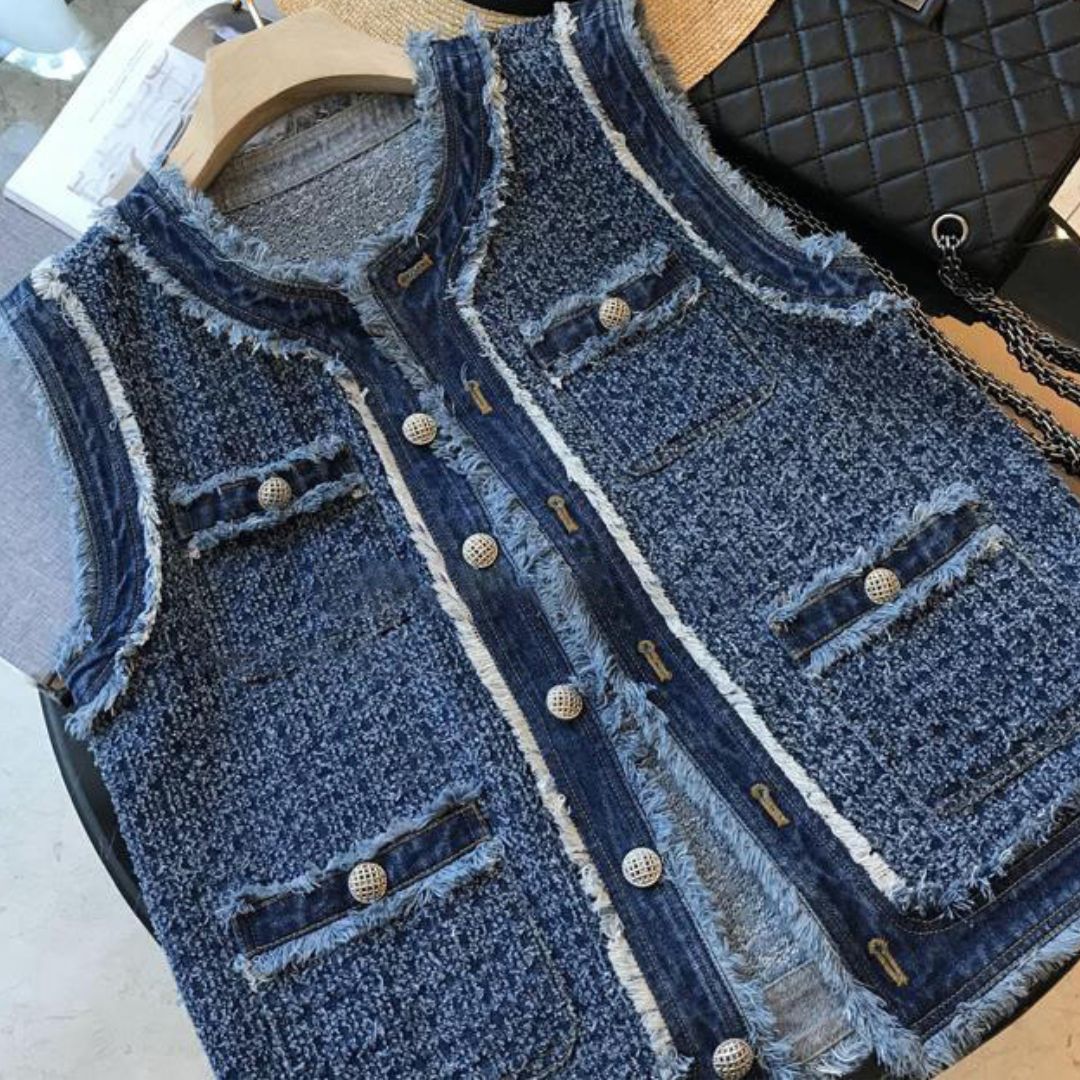 Vintage Denim Vest