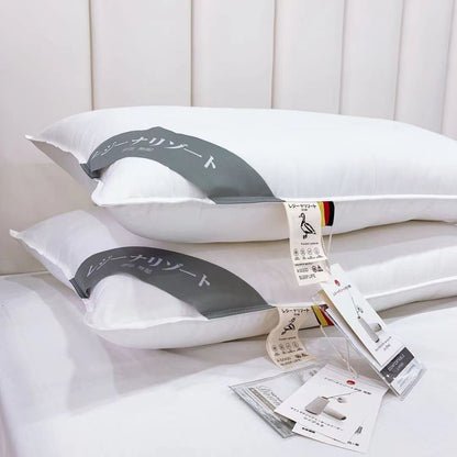 Izu Japan Neck-Support Down Pillow