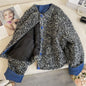 Vintage Color-Block Patchwork Loose Jacket