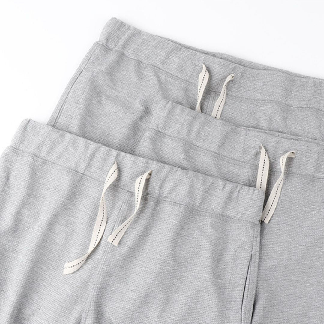 270g Japanese-style Waffle Fabric Mid-length Shorts