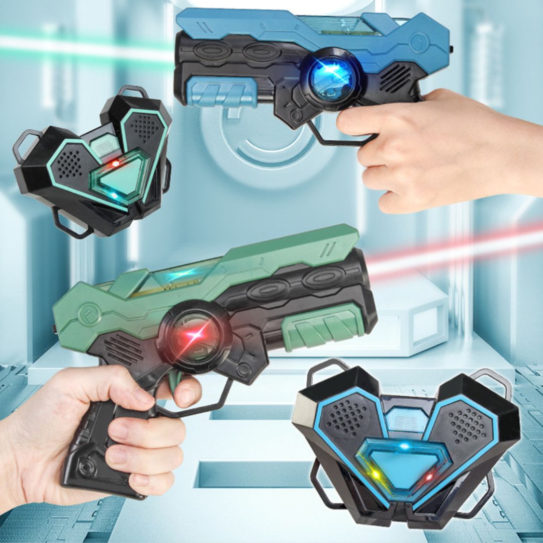 2-Player Laser Tag Blaster Set