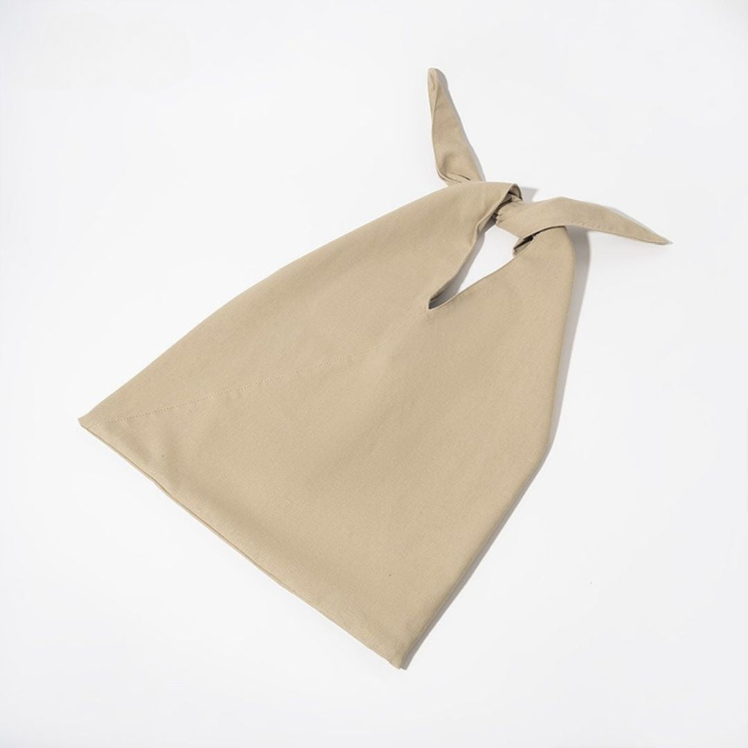 Knotted Triangle Shoulder Bag