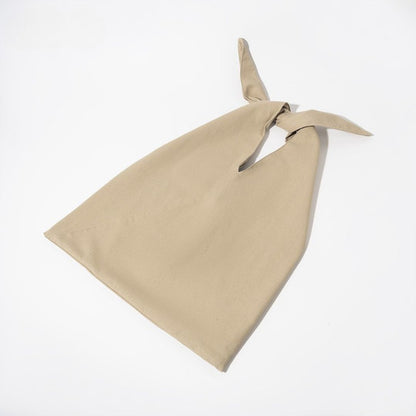Knotted Triangle Shoulder Bag