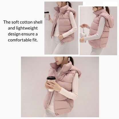 Solid Color Cotton Vest