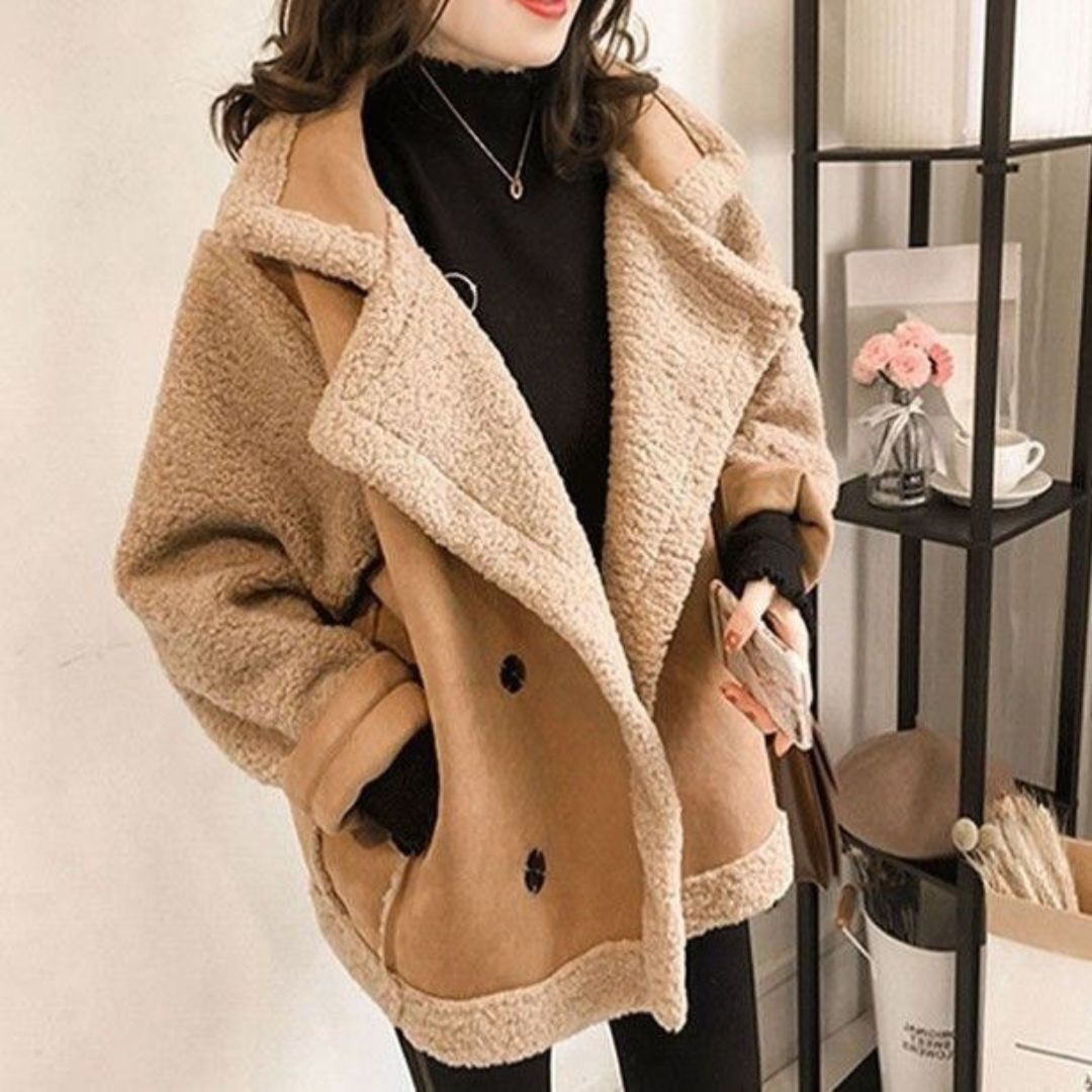 Cashmere Suede Coat