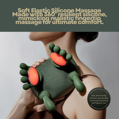 加熱機能付き多機能ホームネックマッサージャー