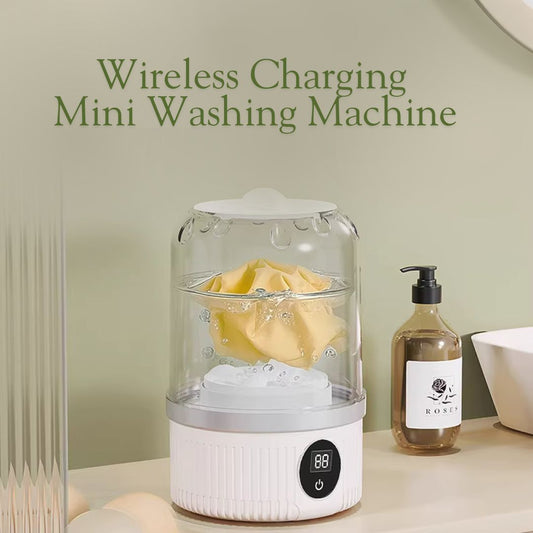 Wireless Charging Mini Washing Machine