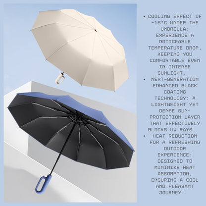 125cm Buckle Handle Reverse Umbrella
