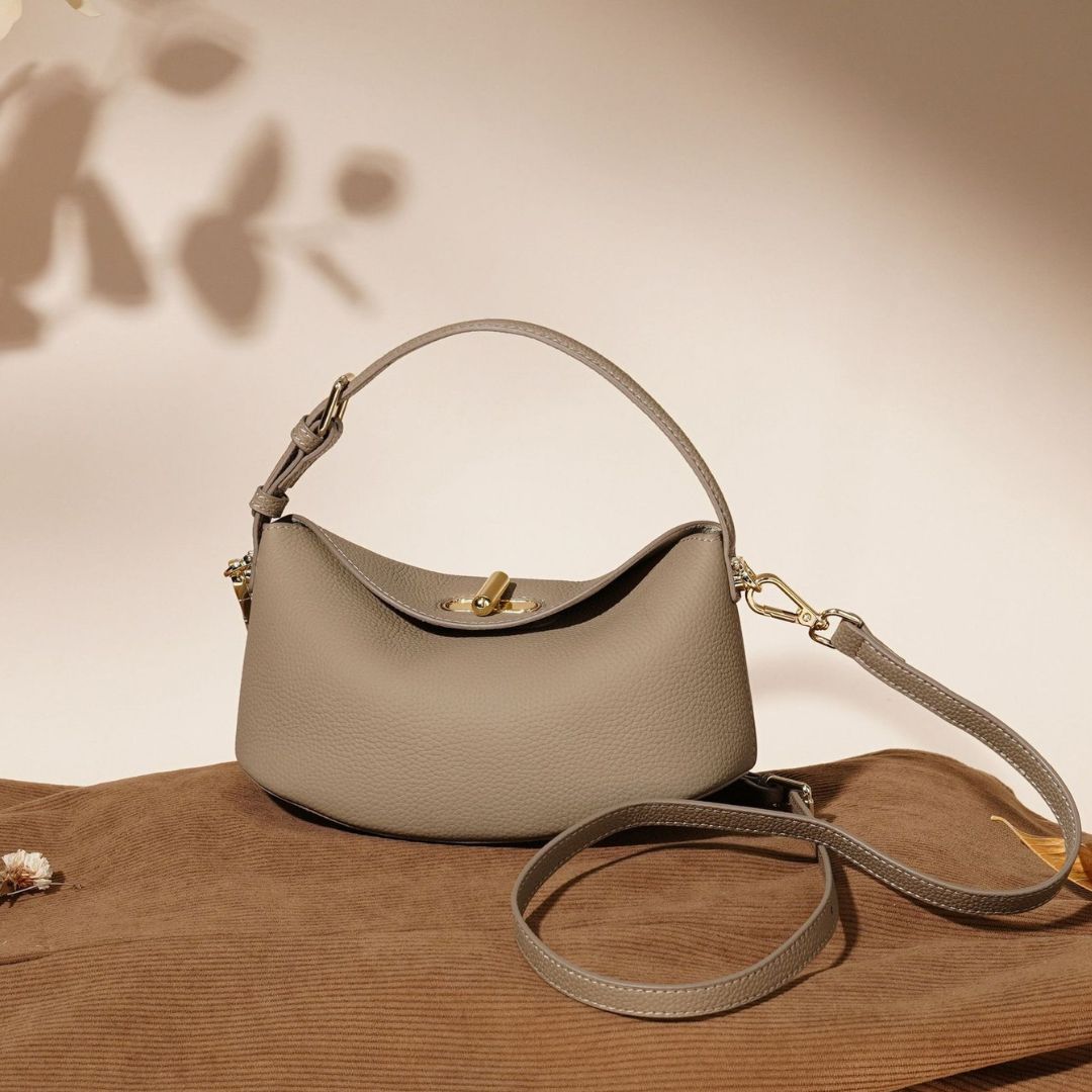 Genuine Leather Crossbody Shoulder Handbag