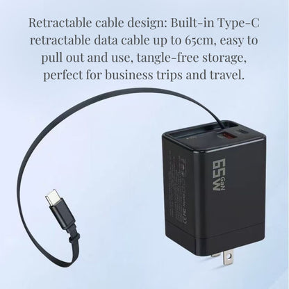 多功能伸縮線充電插頭