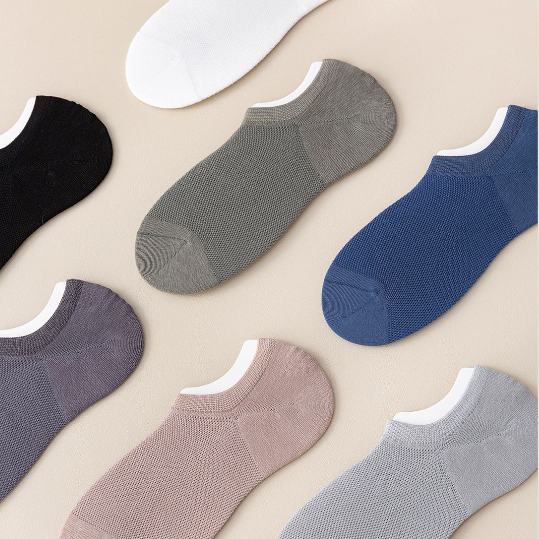 Seamless Lightweight Summer Men's Loafer Socks (Min.2 Pairs)