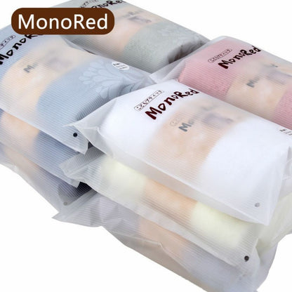 MonoRed 純綿洗顔タオル（3枚入）