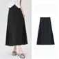 Chiffon Panel Blazer Skirt