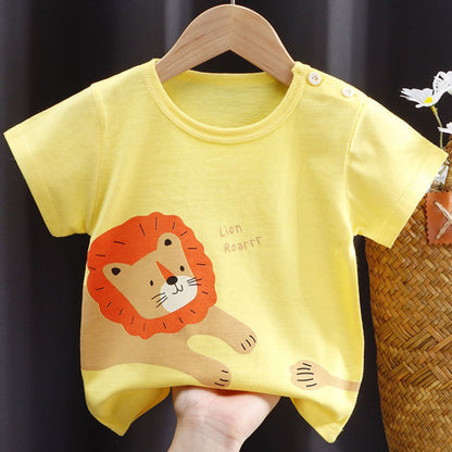 キッズ半袖コットンTシャツ（2枚以上）  