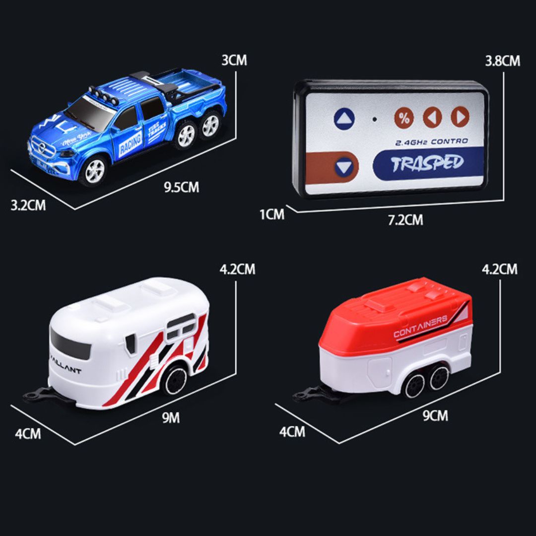 1:64 Mini Remote Control Trailer