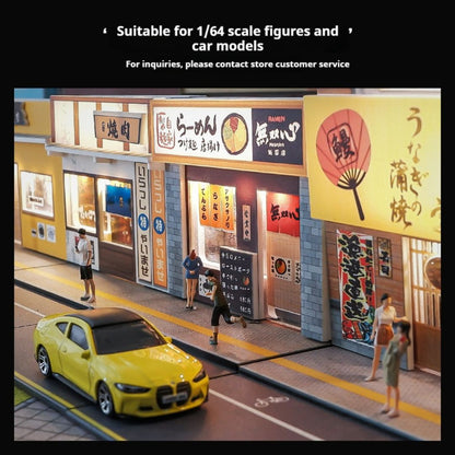 1:64日本のレストランの照明シーン 