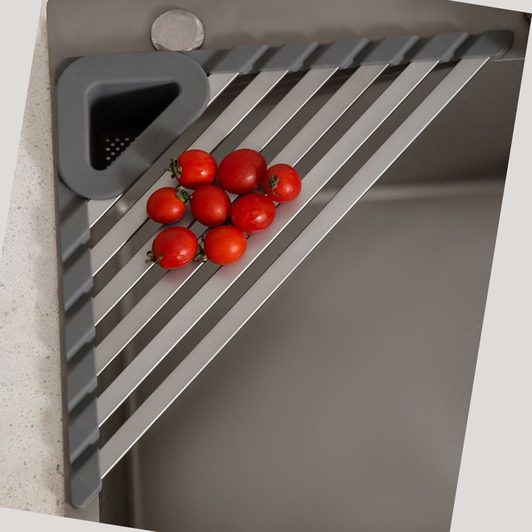 Kitchen Draining Triangular Rack