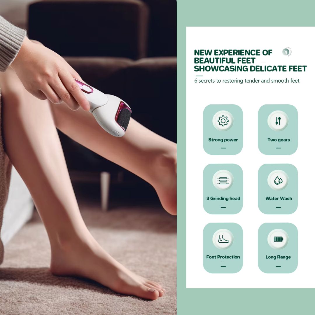 Rechargeable Electric Foot Callus Remover
