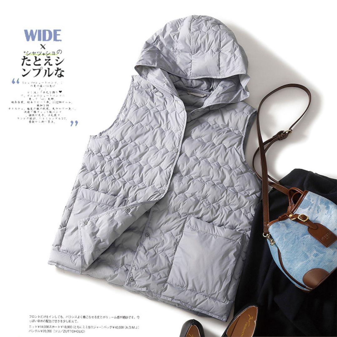 輕薄羽絨棉背心