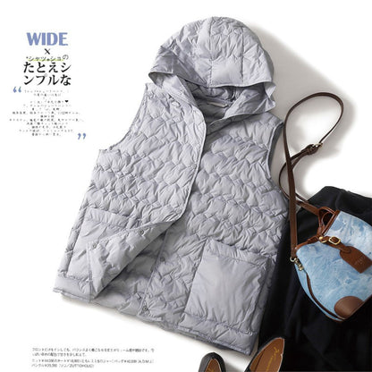 輕薄羽絨棉背心