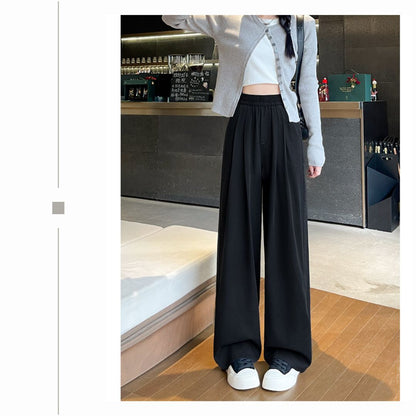 ルーズアイスシルクワイドレッグパンツ