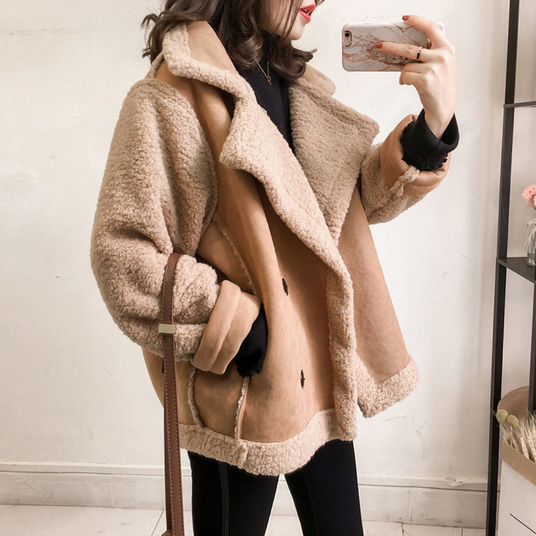 Cashmere Suede Coat