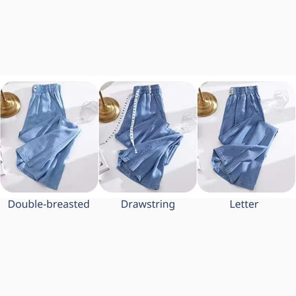 Casual Ice Silk Jeans