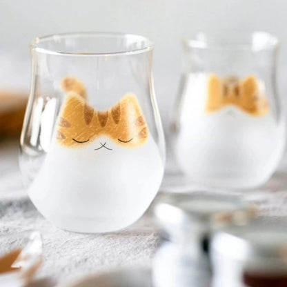 Cat Glass Cup