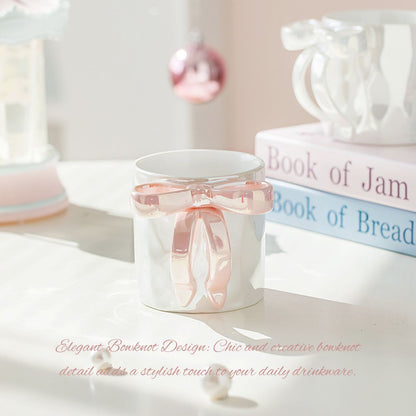 Bowknot Ceramic Cup