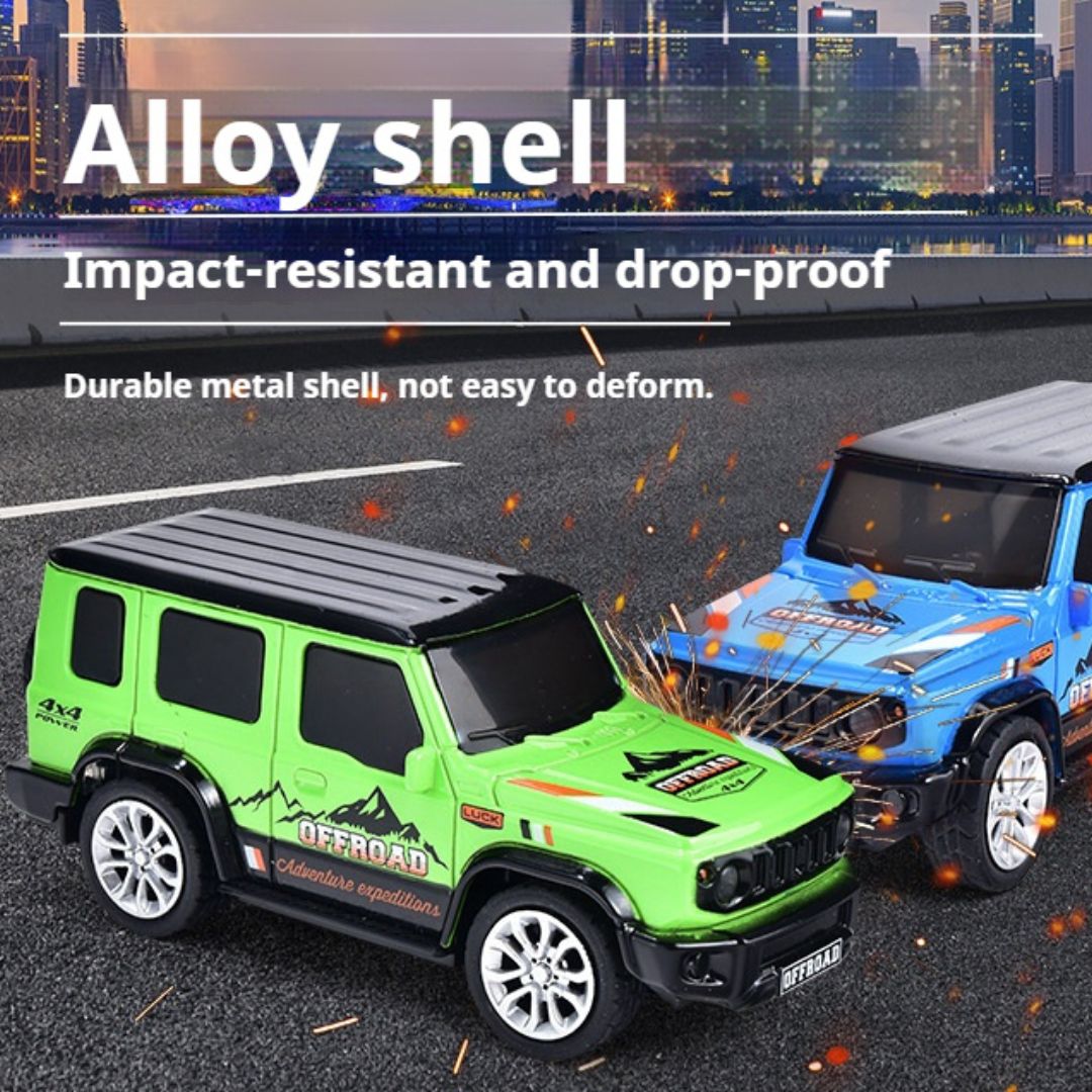 1:64 Mini Remote Control Off-Road Vehicle Trailer