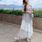 Knit Vest Top And Skirt Set