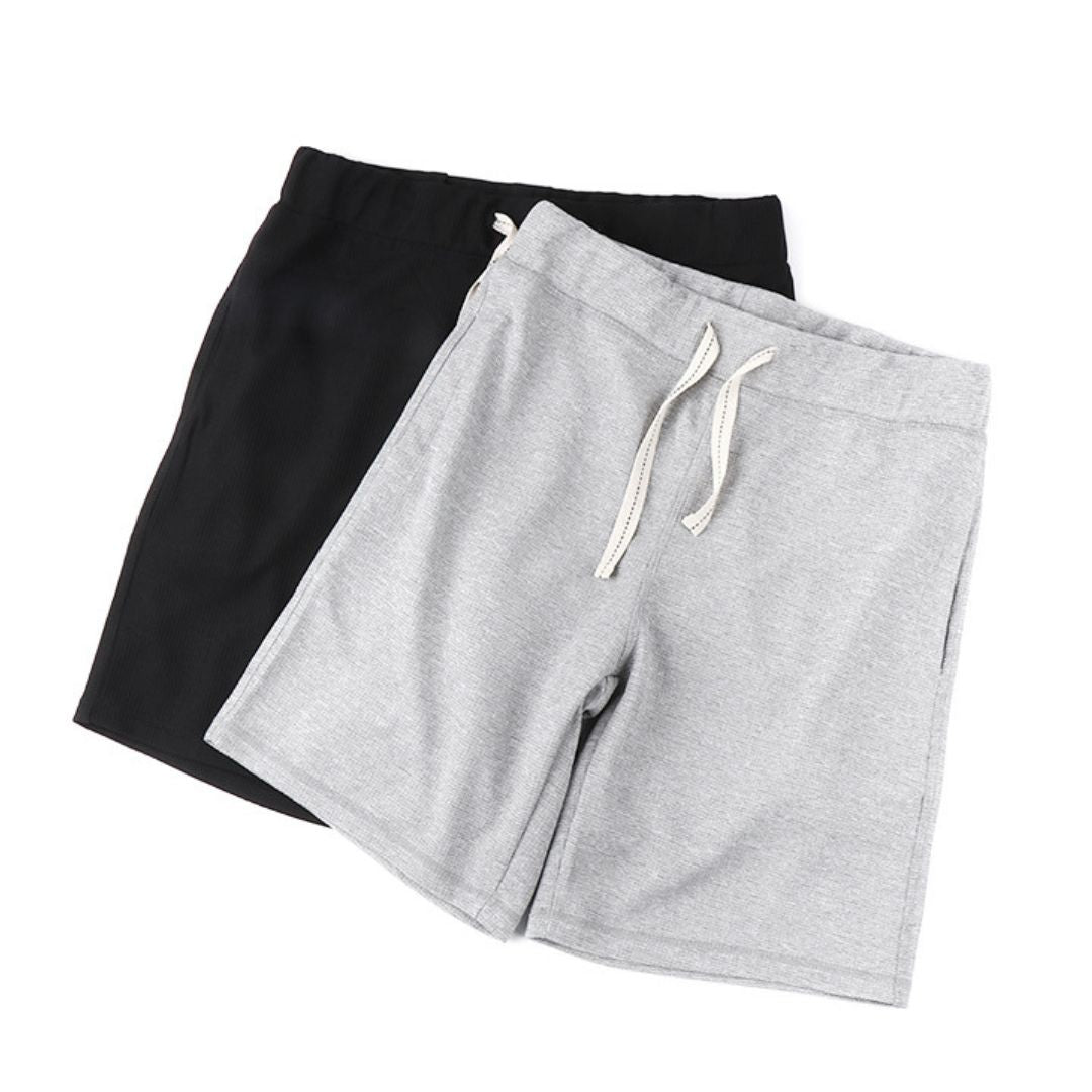 270g Japanese-style Waffle Fabric Mid-length Shorts