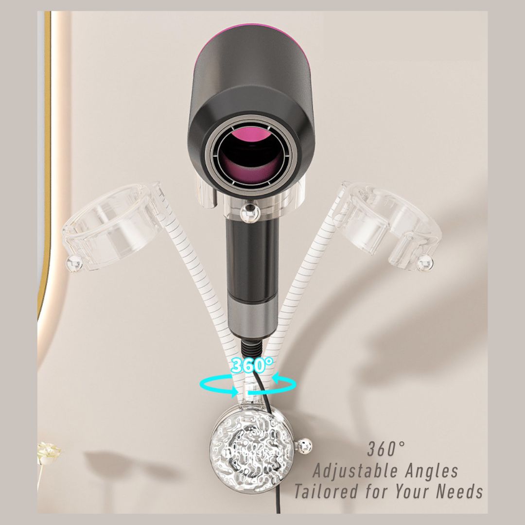 Suction Cup Lazy Hair Dryer Holder
