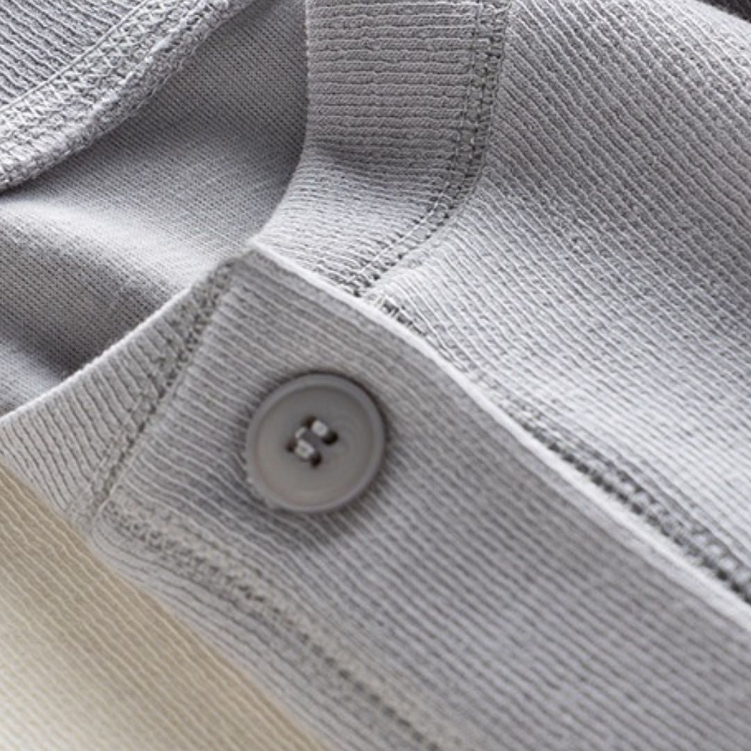 Japanese-Style Round-Neck Button Jacket