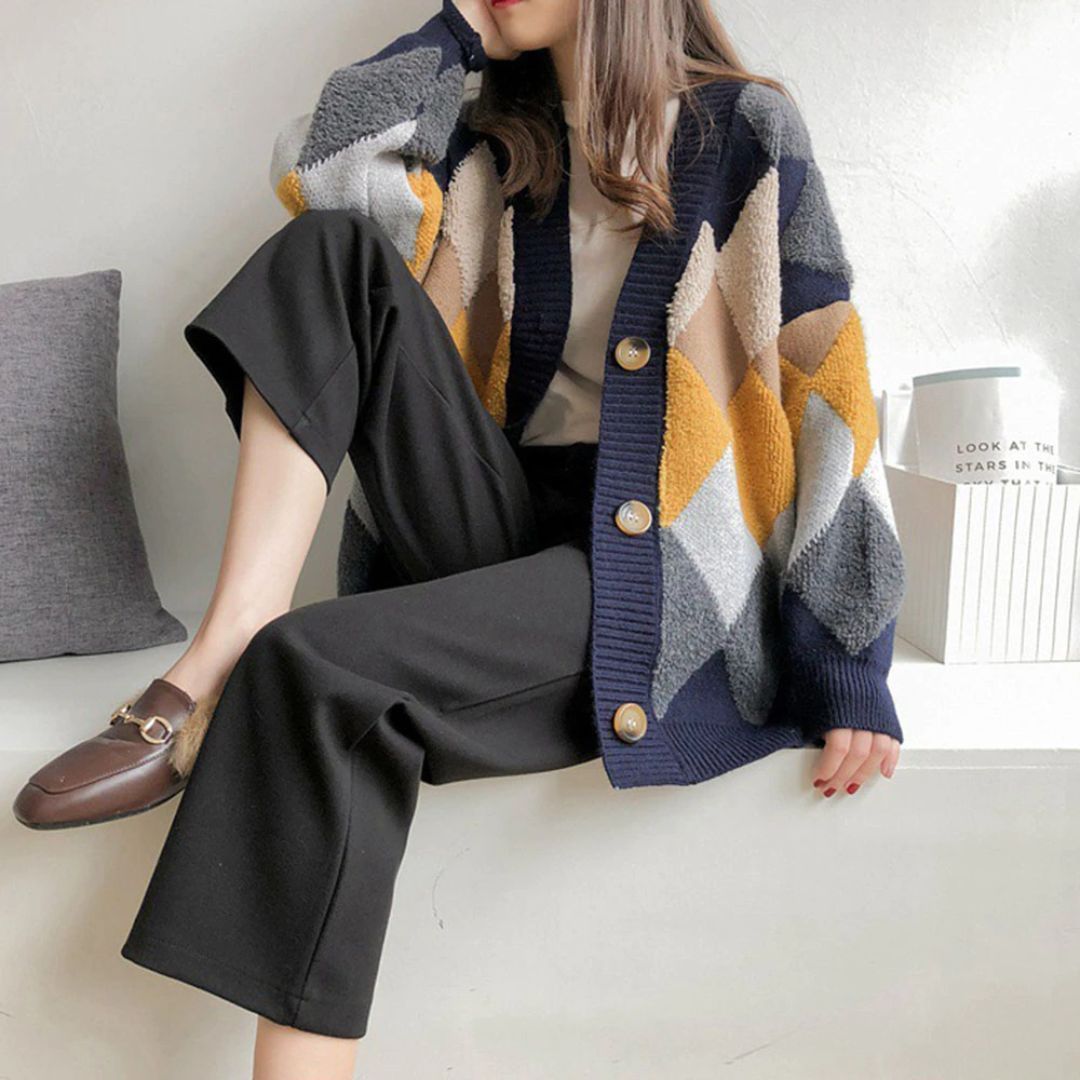 Knitted Wide Sweater