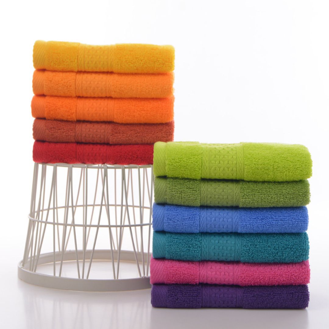 MonoRed Pure Cotton Facial Towels (3-Pack)